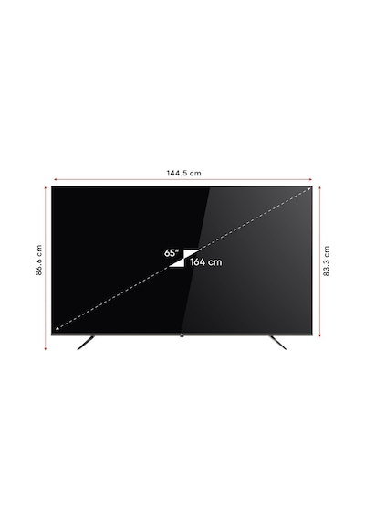 Next YE-65GFSG8 65" 165 Ekran 4K Ultra HD Google QLED LED TV