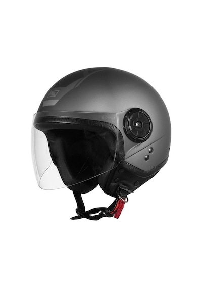 Neon Açık Motosiklet Kask Titanyum