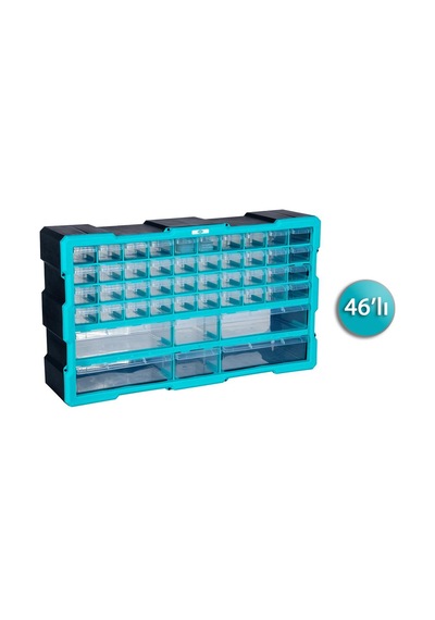 Eurostar Kkd5146 Yatay Monoblok Organizer Çekmece Seti 46'lı