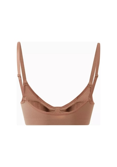 Skims Seamless Sculpt Bralette, Dikişsiz Şekillendirici Bralette, Konforlu Ve Esnek Destek Koyu Bej