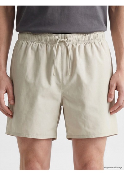 Lcw Swımwear Gri En Kısa Boy Erkek Deniz Şortu