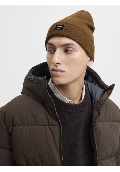 Jack&jones Addıtıonals Erkek Logo Detaylı Bere - Dna - 12092815 Monks Robe