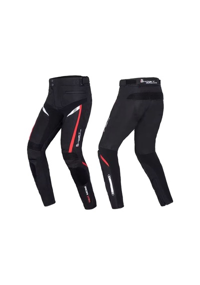 Ghost Racing GR-K06 Oxford Kumaş Unisex Yarış Motosiklet Pantolon Siyah
