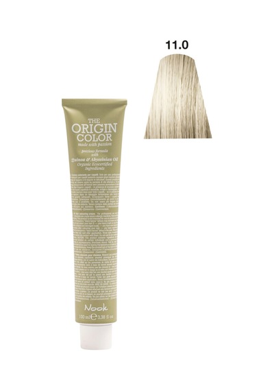 Nook Origin Color Profesyonel Saç Boyası 100 ML Doğal Platin Sarı