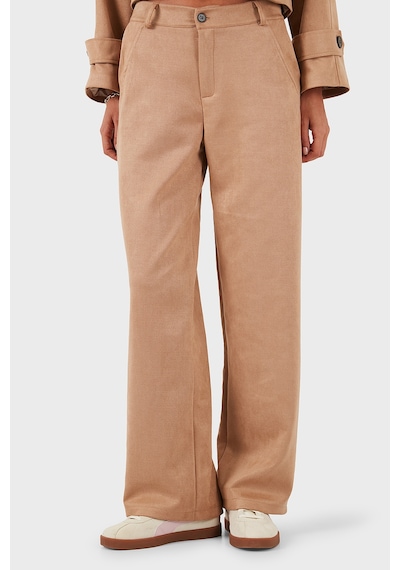 Via Dante Bayan Pantolon 68672644suede Bej Bej