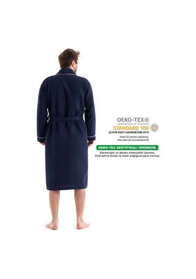 Unisex Soho Pike Bornoz - Lacivert