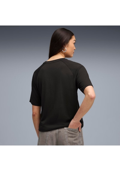 Puma Evostrıpe Graphic Tee Kadın Yetişkin T-shirt SIYAH