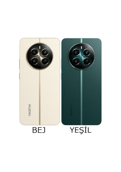 Realme 12 Plus Rmx3867 Kasa Arka Kapak Pil Kapağı Bej