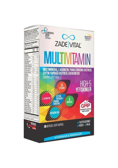 Zade Vital Multivitamin 30 Kapsul