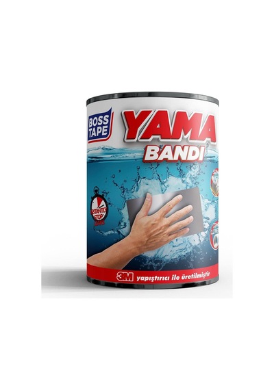 Boss Dayanikli Bant Suya Dayanikli Yama Bandi, 72 Mm X 1,2 M Diğer