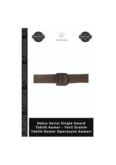 Floranova Delux Serisi Single Sword Taktik Kemer - Yerli Üretim Taktik Kemer Operasyon Kemeri Çok Renkli