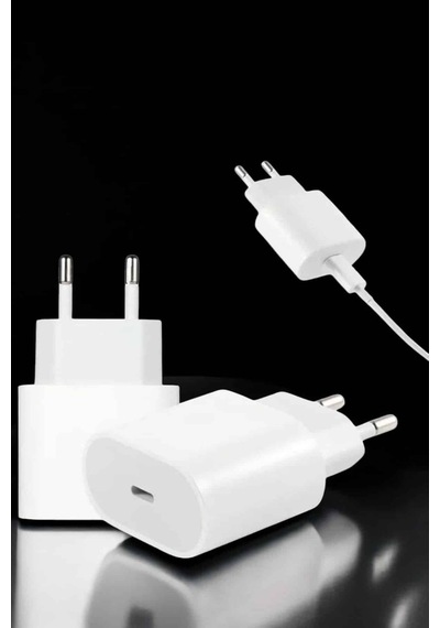 Güç Adaptörü Ve Kablosu Şarj Aleti 15/15 Pro Max Uyumlu Hızlı Şarj Tkn3tgsml03b08k2aqk