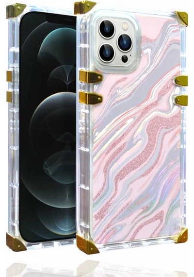 Apple Uyumlu iPhone 13 Pro Kılıf Zore Ples Kapak Pembe