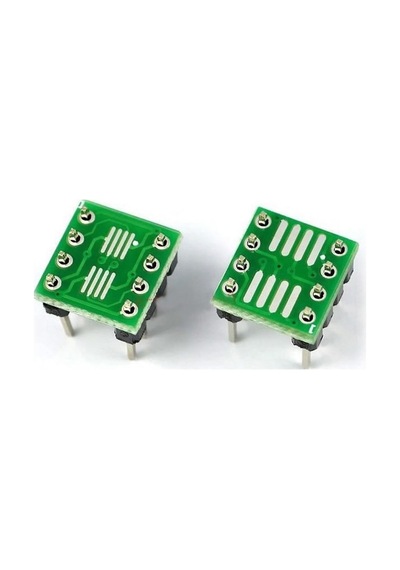 Ssop8 Sop8 Dıp8 Smd Çevirici Pcb Sop8 Ssop8 Tssop8 Ssop Tssop Msop Prototip Deney Kartı Fr4
