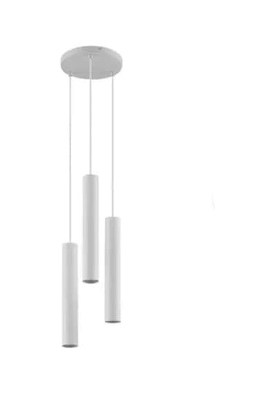 Mylights Retro Rusik Metal Sarkıt Led Avize Ampul Dahil Gün Işığı Led 30cm En Tuvarlak Taban SİYAH  İÇİ SİYAH