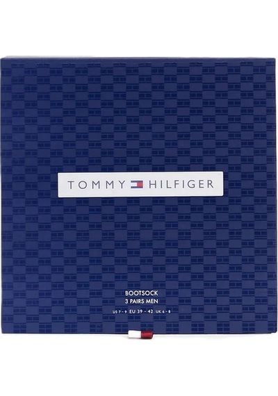 Tommy Hilfiger Th Men Sock 3p Gıftb Erkek Lacivert Çorap - S701235377 Lacivert