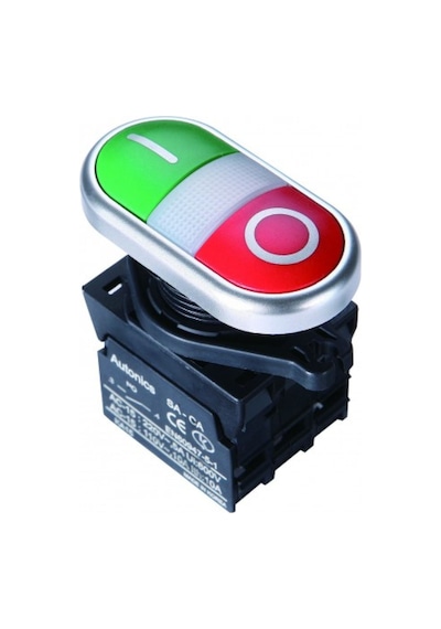 Autonics S2tr-p1wabm ,kontak-1a1k İkiz M22 Buton