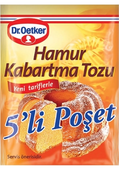Dr Oetker Hamur Kabartma Tozu 5'li 12'li