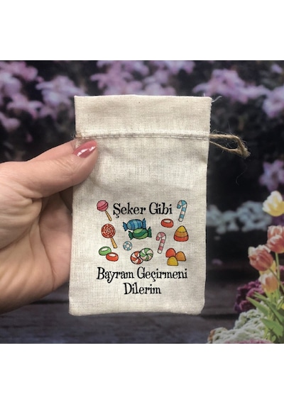 Bayram Harçlık Kesesi - 5 Adet Büyük Boy 0064 1-12 Yaş