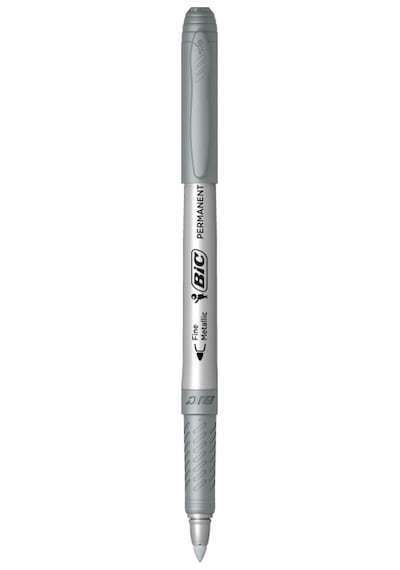 Bic Intensity Permanent Markör Altın Gümüş Bronz 3'lü Blister