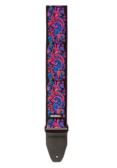 Jim Dunlop Jh28 Jimi Hendrix Blacklight Love Drops Pink Gitar Askısı