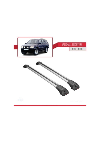 Vauxhall Frontera 1992-1998 Arası İle Uyumlu Ace-1 Ara Atkı Tavan Barı Gri