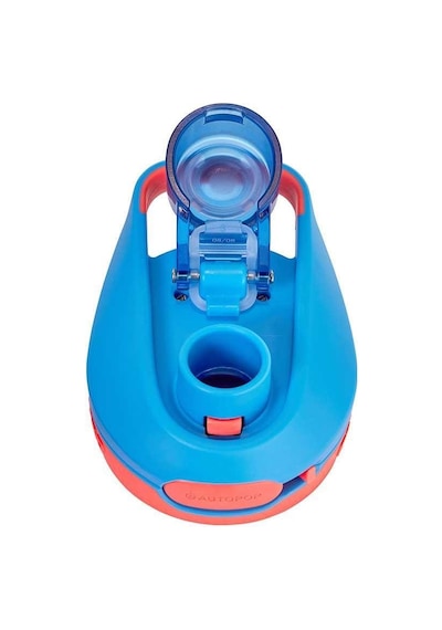 Contigo Jessie Tritan Bas İç Kapaklı Çocuk Suluğu 420ml - Mavi Mavi