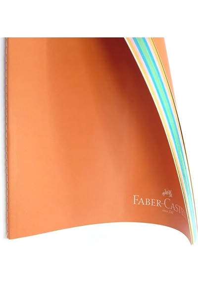 A5 Defter 40 Yaprak Renkli Çizgisiz Sayfalar Turuncu