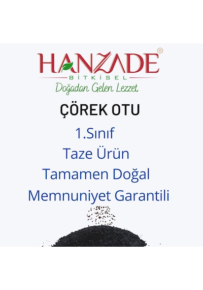 Hanzade Bitkisel Çörek Otu Tane 100 Gr