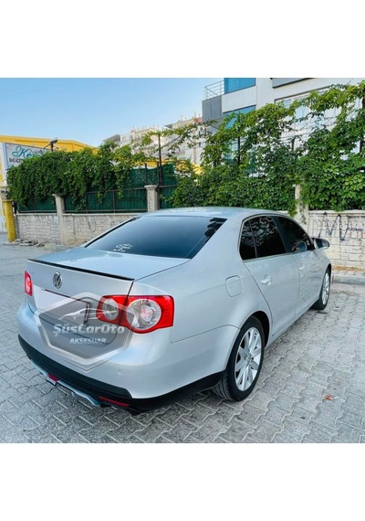 ŞüsCarOto Vw Jetta MK5 2005-2010 Bagaj Üstü Spoiler Çıtası Piano Black Parlak Siyah (00)