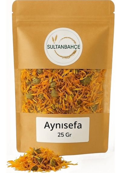 Aynısefa Çiçeği Calendula Officinalis Kurutulmuş Doğal Bitki Çayı Ve Cilt Bakım Desteği