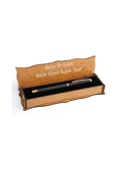 Mat Siyah Yüksek Kalite Roller Kalem Khr7870