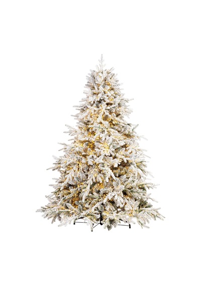 Ritter Karlı Yılbaşı Ağacı 240 Cm 4711 Dal 7800 Led Işıklı