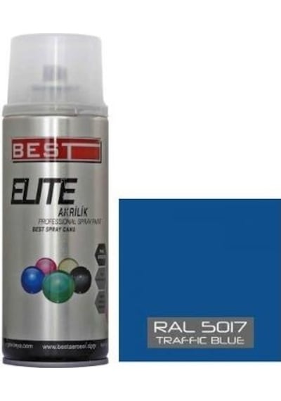 Best Elite Akrilik Sprey Boya 400 ML  Mavi