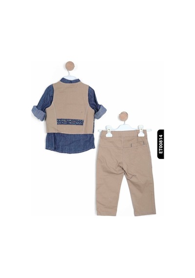 Xo Kids Erkek Çocuk Alt Üst Takım 3-12 Ay 6176 Mavi Xo Kids Erkek Çocuk Alt Üst Takım 3-12 Ay 6176 Mavi