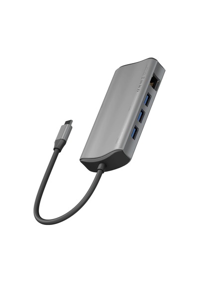 Aluhub Max 100w Type-c Pd Şarj Destekli 11in1 4k Hub Dönüştürücü - Koyu Gri