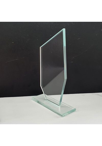 Decorita Plaket | Kristal Cam Plaket|Şekil-2|Baskısız|10'lu Takım