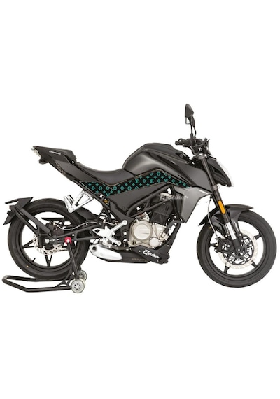 2023 Cfmoto Nk250 Orta Şase Louis Vuitton Motosiklet Sticker Etiket Modeli