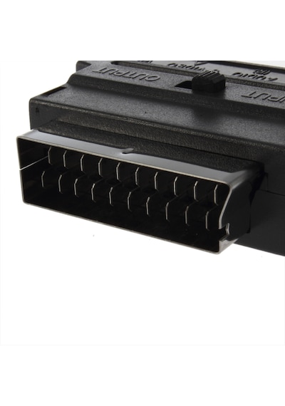 Alfais 4815 Scart To Rca Skart Tos Av Svideo Çevirici Dönüştürücü Adaptör