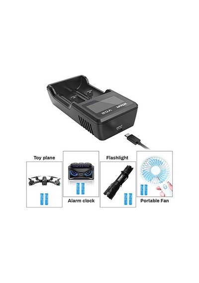 Xtar Vc2 Universal Li-ion Şarj Cihazı