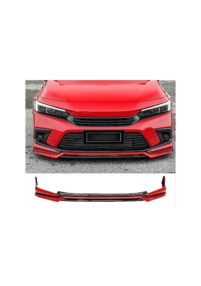 Honda Civic Fe Ön Ek Plastik Siyah Karlık-ön-ek-bodykit 2022 2023 2024 2025