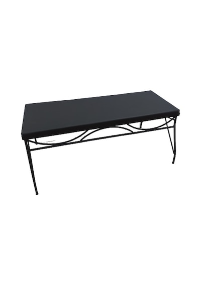 Bengimobilya Sandalye Benc Penyez Klasik Model Metal Çelik Siyah Fırın Siyah B (445403457)