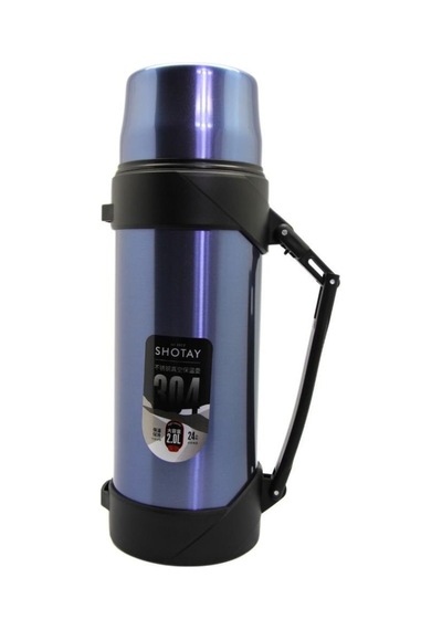 Shotay Çelik Termos 2000ml Mavi