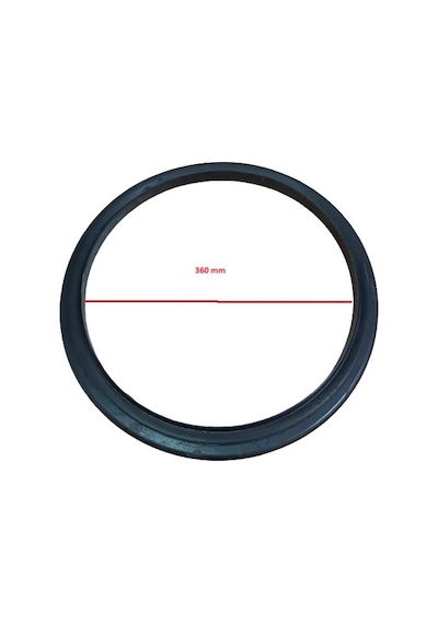 Yıkama Makinesi Kapak Contası 20 Kğ 360 450 Mm Siyah