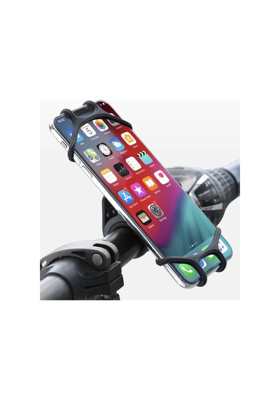 Buffer Universal Bisiklet Motosiklet Çocuk Arabası Silikon 360 Derece Telefon Tutucu Tüm Modellerle