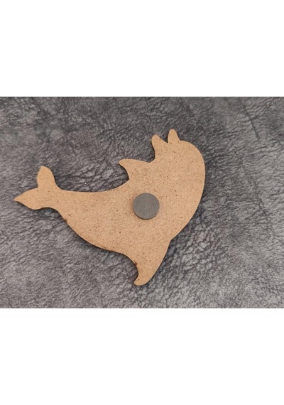 Magnet Balık Caretta Kule Buzdolabı Süsü Ahşap Magnet Mıknatıslı Hediyelik Eşya