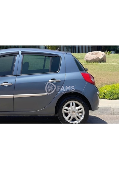Renault Clio 3 Hb Krom Kapı Kolu Seti 2006-2012 Paslanmaz Çelik