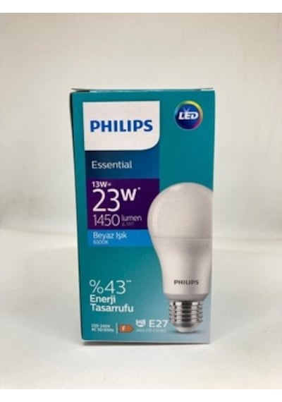Philips 13W/100W E27 Beyaz Led Ampul