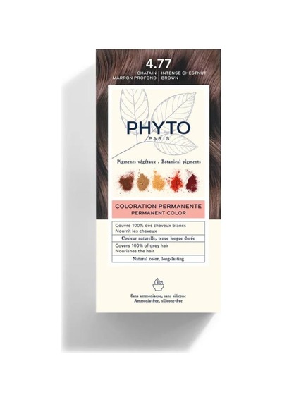 Phyto Color Bitkisel Saç Boyası - 4.77 Yoğun Kestane Bakır