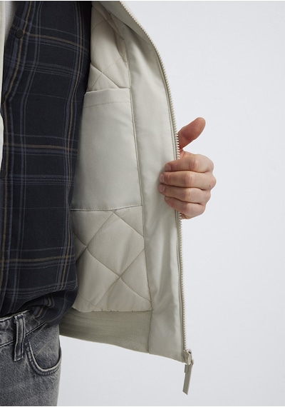 Mavi - Mavi Logo Nakışlı Gri Bomber Ceket 0110774-70144 Gri
